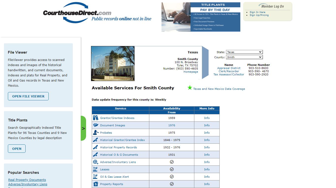 Search Smith County Public Property Records Online ...
